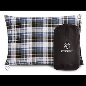 2 Flannel Camping Pillows
